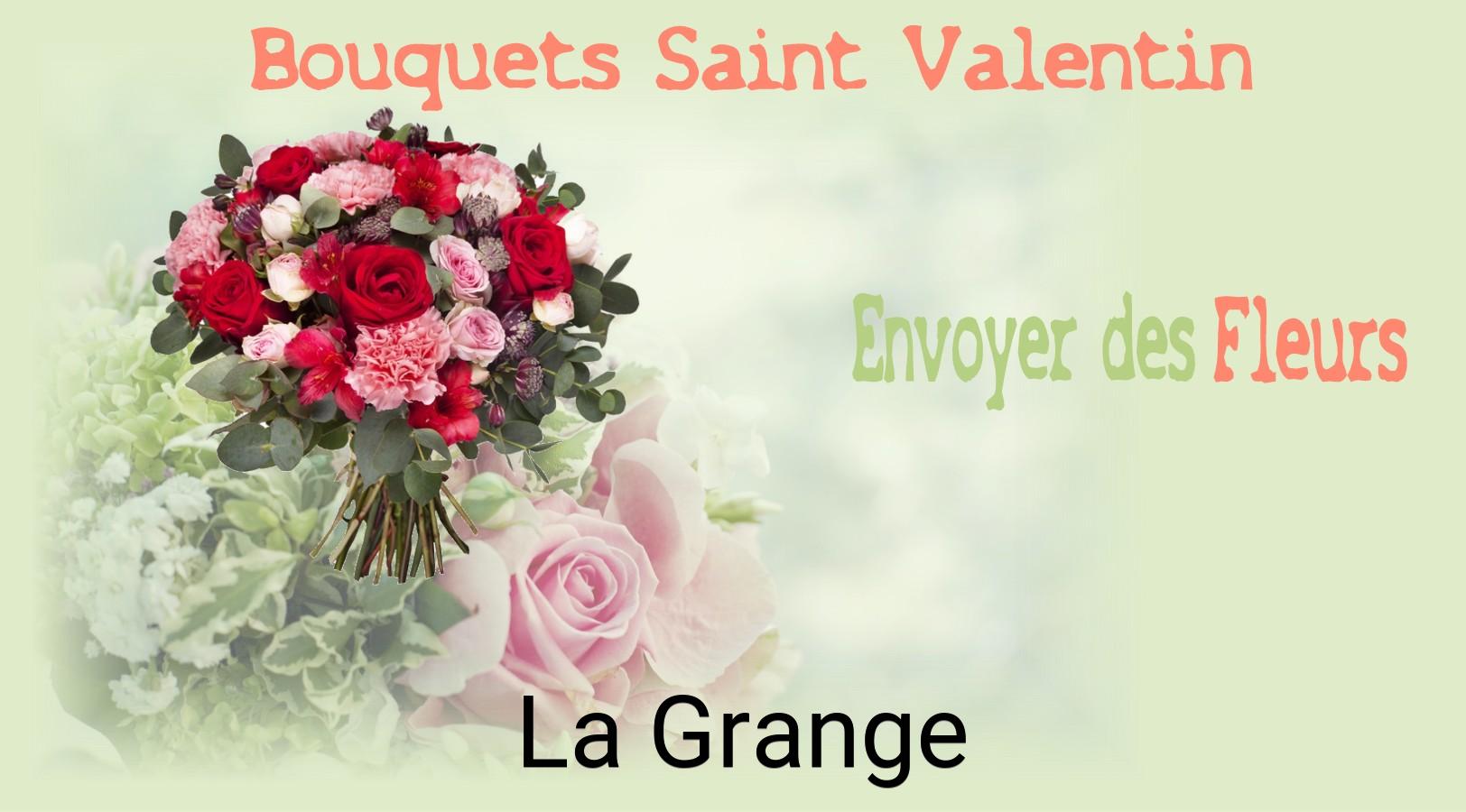Roses de Saint-Valentin livrées à La Grange